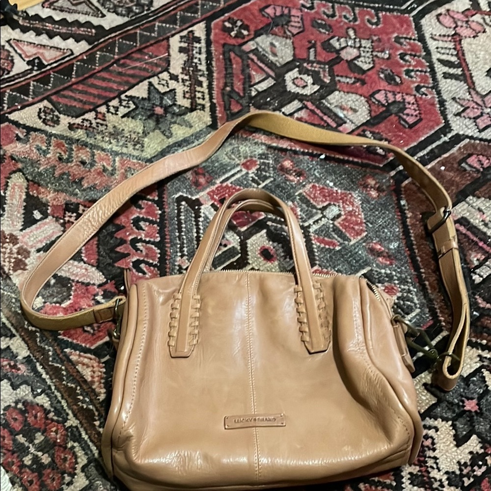Lucky Brand Tan Leather Women's Bag